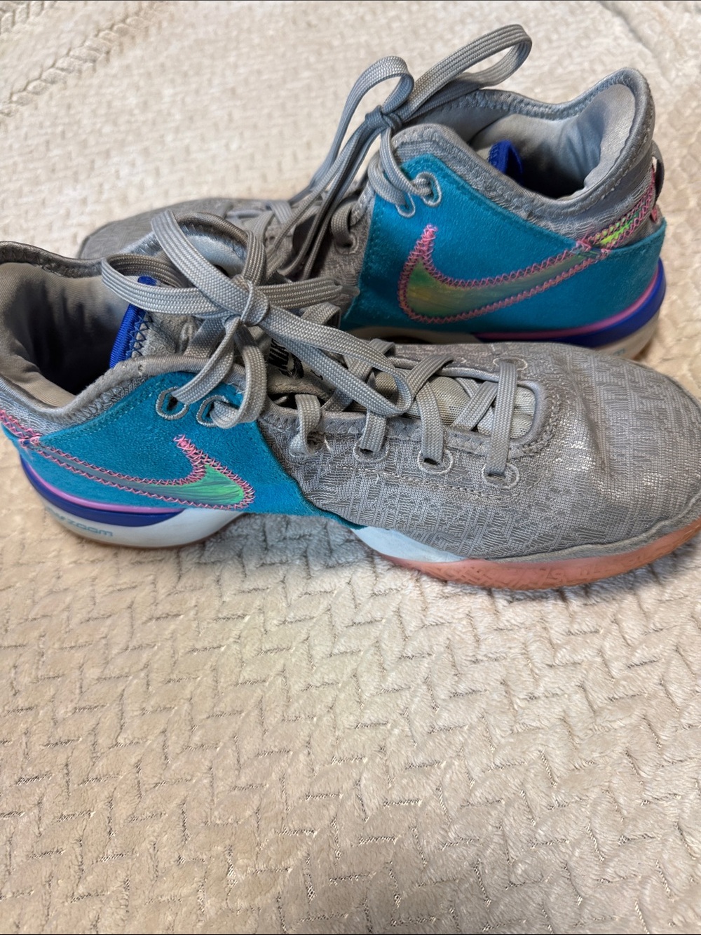 Nike Women’s Gray and Teal Athletic Shoes